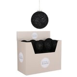 Dekordom novogodišnja dekoracija - hanging ball 10cm 1101104 - black - edl ( 041357 ) Dekordom novogodišnja dekoracija - hanging ball 10cm 1101104 - black - edl ( 041357 ) Slike