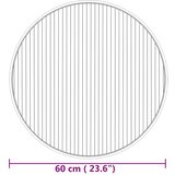  Okrugli tepih Prirodni 60 cm Bambus | Shoptok.si
