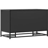  Klupa za cipele crna 84x40x53,5 cm Konstruirano drvo i metal | Eponuda.ba