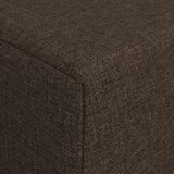 SOFA na razvlačenje Sivosmeđa 200 x 70 x 10 cm Tkanina | shoptok.hr