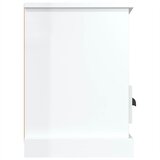 TV ormarić sjajni bijeli 100x35x50 cm od konstruiranog drva | shoptok.hr