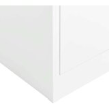 vidaXL ormarić s ključem bijeli 90 x 40 x 180 cm čelični | shoptok.hr