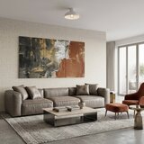  plafonsko svetlo basca 1xE27/15W/230V, prečnik 40 cm, krem boje | Eponuda.com