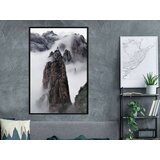  Poster - Clouds Pierced by Mountain Peaks 30x45 | shoptok.hr
