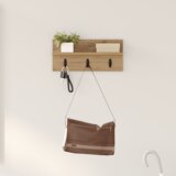 vidaXL Nadwyčajna obešalnik za plašče artisan hrast 40 x 10.5 x 18 cm | Shoptok.si