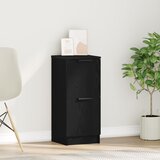 vidaXL Sideboard Crni hrast Konstruirano drvo 30.2 x 30 x 70.1 cm Cijene