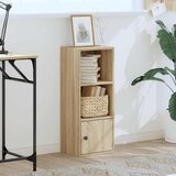  Regal za knjige boja hrasta 31x24x77 cm od konstruiranog drva | shoptok.hr