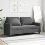  Dvosjed od tkanine tamnosivi 140 cm | Eponuda.com