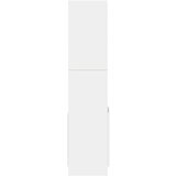 vidaXL Visoka komoda bijela 92 x 33 x 140 cm od konstruiranog drva | shoptok.hr