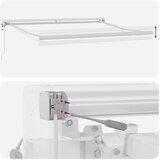 Nadstrešnica Crvena i Crna 350 x 250 x 165 cm | shoptok.hr