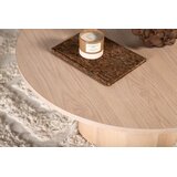 Venture Home Olivia klub stolić ⌀80 cm, izbijeljeni (whitewash) Slike