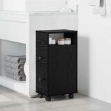  Set namještaja za kupaonicu Zidne Crni hrast 33 x 23 x 65 cm | shoptok.hr