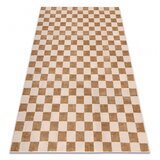 RugsX Preproga AURA EB112 bež - Šahovnica, strukturna, moderna 240x330 cm, (5000255953) | Shoptok.si