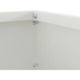  Ograda oko Travnjaka 6 pcs Bijelo 40 x 40 x 13 cm Čelik | shoptok.hr