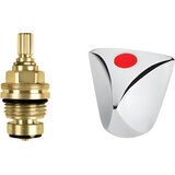 Rosan gornji deo 1/2"-sa ruč., crvena-metalna PGDK12CM | Eponuda.com