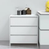 vidaXL Komoda bijela 70 x 41 x 75 cm od iverice Cijene