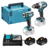 Makita aku set bušilica DHP489 i udarni odvijač DTD173 DLX2528TJ | Eponuda.ba