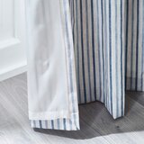 Catherine Lansfield Modre zavese v kompletu 2 ks 168x183 cm Logan Stripe – | Shoptok.si