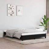 Maison Chic Posteljni okvir - Dvoposteljna postelja - Zakonska postelja brez vzmetnice črn 140x200 cm blago-J11743, (21771053) | Shoptok.si