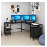 Woody Fashion radni sto power l 8537 black | Eponuda.com
