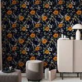  Tapeta - Orange Bloom 49x1000 Samoljepljiva | shoptok.hr