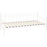 vidaXL Okvir za dnevni ležaj bijeli metalni 90 x 200 cm | shoptok.hr