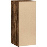 vidaXL Komoda dimljeni hrast 40x41x93 cm inženirski les | Shoptok.si
