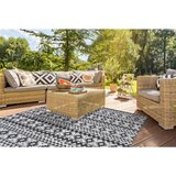 Kayoom RAVNO TKANA PREPROGA 160/230 cm taftano črna | Shoptok.si