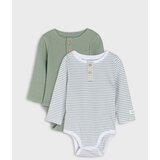 Sinsay Komplet od 2 pamučna bodija | shoptok.hr