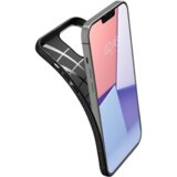 Spigen Liquid Air silikonski ovitek za iPhone 15 Pro Max 6.7 črn | Shoptok.si