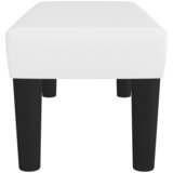  Klupa bijela 70 x 30 x 30 cm od umjetne kože | shoptok.hr