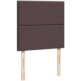  Krevet s oprugama i madracem tamnosmeđi 90 x 190 cm od tkanine | shoptok.hr