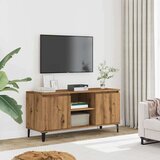 vidaXL TV ormarić Artisan hrast 102x35x50 cm izrađeno drvo | shoptok.hr