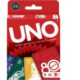 Mattel UNO karta, 80-letna rubinasto rdeča izdaja | Shoptok.si