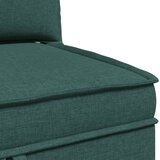  Set namještaja za dnevni boravak 4 pcs Tamnozelena Tkanina | shoptok.hr