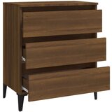 Komoda boja smeđeg hrasta 60 x 35 x 69 cm konstruirano drvo | shoptok.hr