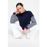 Trendyol Sweater - Dark blue - Regular fit | shoptok.hr