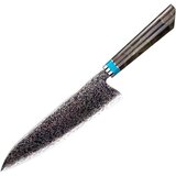  Damaskasti kuhinjski nož ZE-37411 - Chef / Smeđa / Plava KP37411 | Shoptok.si