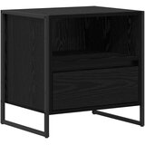  Noćni ormarić s ladicama 2 pcs Crni hrast 50 x 39,5 x 50 cm | Eponuda.com