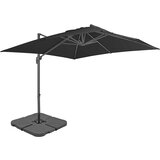  Vrtni suncobran s prijenosnom bazom antracit Siva 3 x 4 m | shoptok.hr