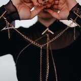 Bijoux Indiscrets lisice Bijoux Metallique črne | Shoptok.si