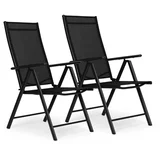 ModernHome set od 2 stolice - crni