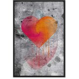  Slika - Sincere Confession (1 Part) Vertical 60x90 U crnom drvenom okviru | shoptok.hr