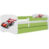 HAPPYKIDS Dječji krevet Dreamy trkaći auto 180x80 bez madraca bez ladice Zelena | shoptok.hr