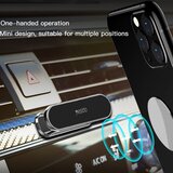 Yesido Avtomobilsko držalo (C82) Magnetno držalo, kot zasuka 360°, večnamenske funkcije – rožnato zlata barva | Shoptok.si