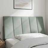  Jastuk za uzglavlje Hanko svijetlosivi 100 cm baršun - Svjetlosiva 100 cm 1 | shoptok.hr