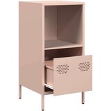 vidaXL Komoda roza 35x39x73,5 cm hladno valjano jeklo | Shoptok.si