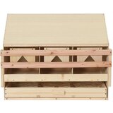  Gnijezdo za nesilice s 3 odjeljka 72x33x54 cm masivna borovina | shoptok.hr