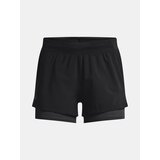 Under Armour Kraťasy UA IsoChill Run 2N1 Short-BLK | Shoptok.si