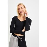 Trendyol Black Knitted Blouse | Shoptok.si